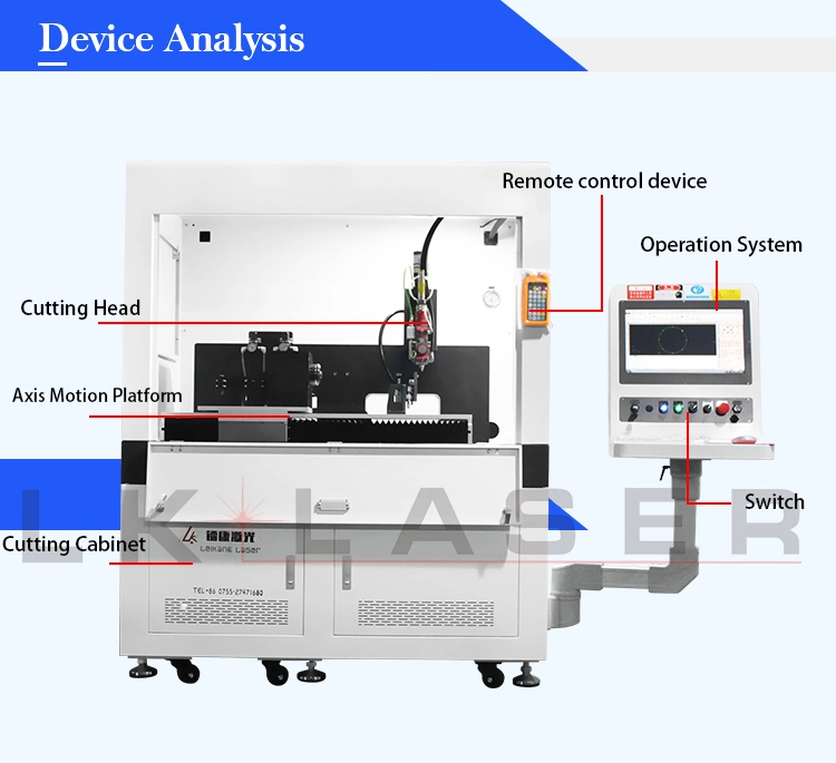 CNC Laser Cutting Machine Mini Enclosed Metal Stainless Steel Laser Engraving Equipment Tube Laser Cutting Machine Price