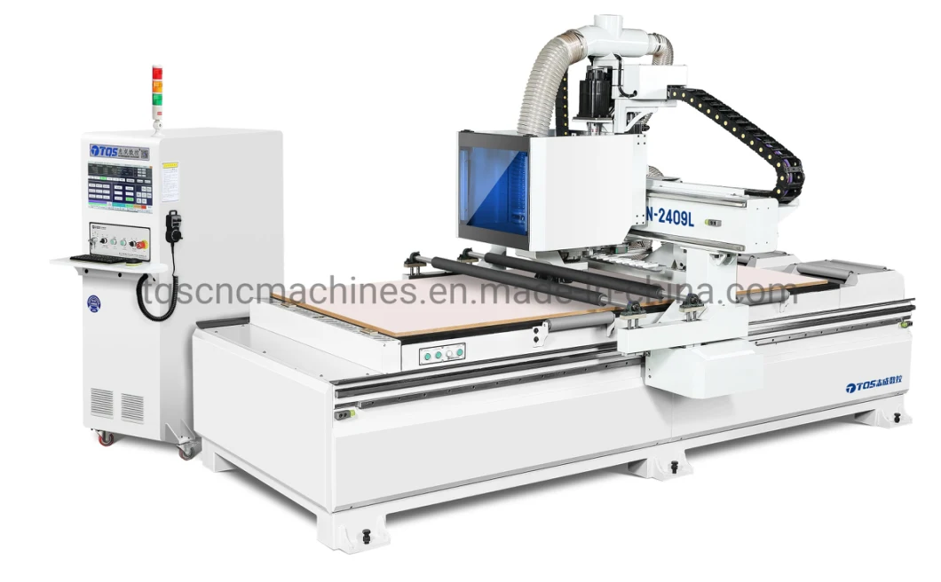 CNC Nesting Machine with 12-Fold Linear Tools Changer, Ideal Alternatives of Woodworking CNC Router